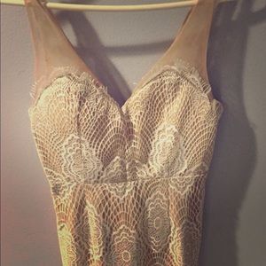 Lulus lace white dress